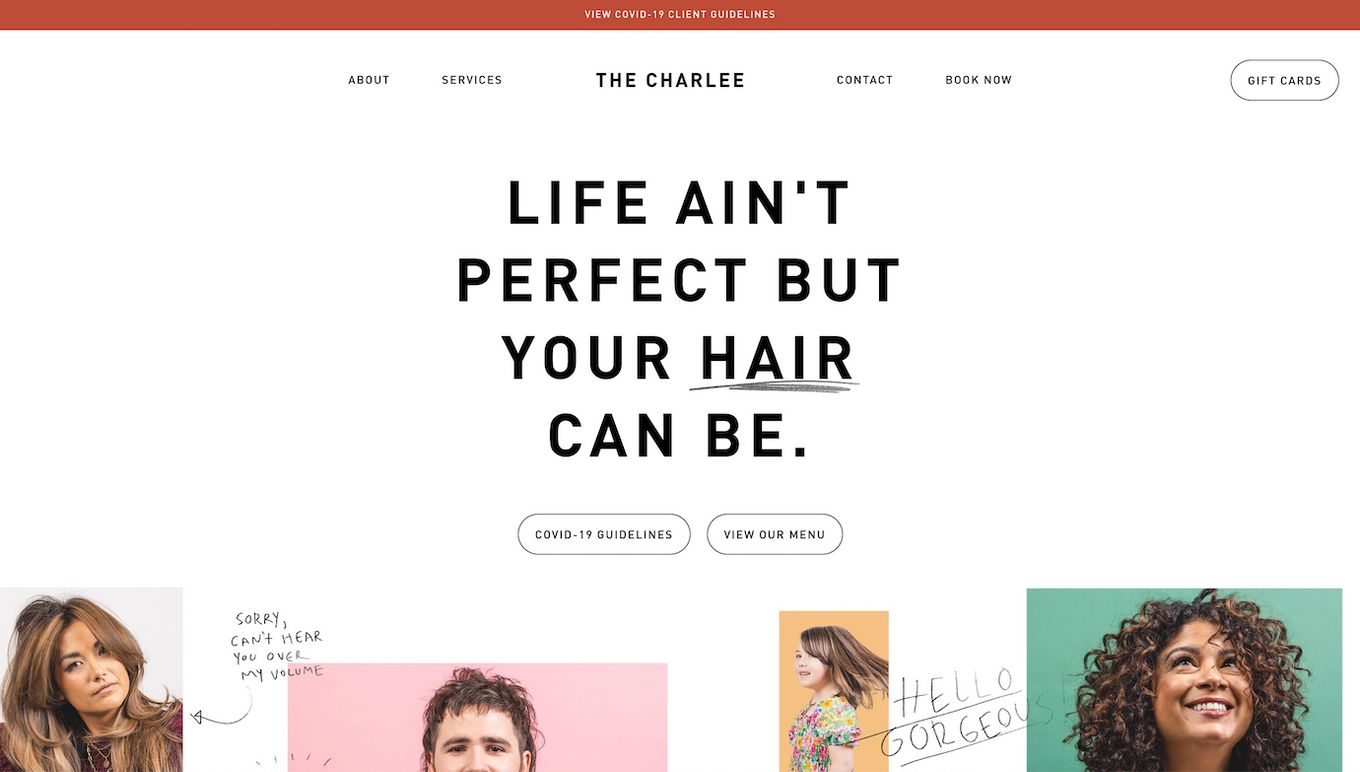 وبسایت thecharleesalon